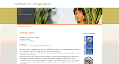 Desktop Screenshot of oekofilmgespraech.de