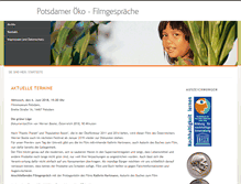 Tablet Screenshot of oekofilmgespraech.de